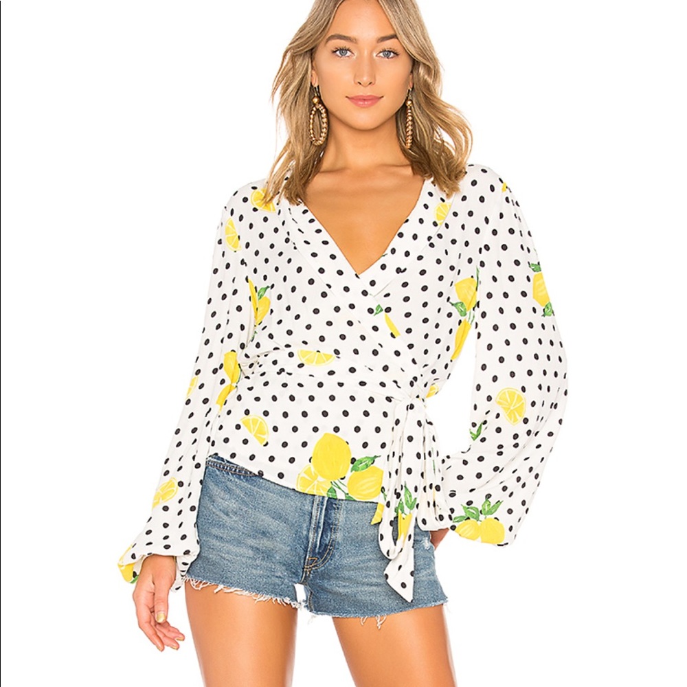 Lovers and Friends wrap top
